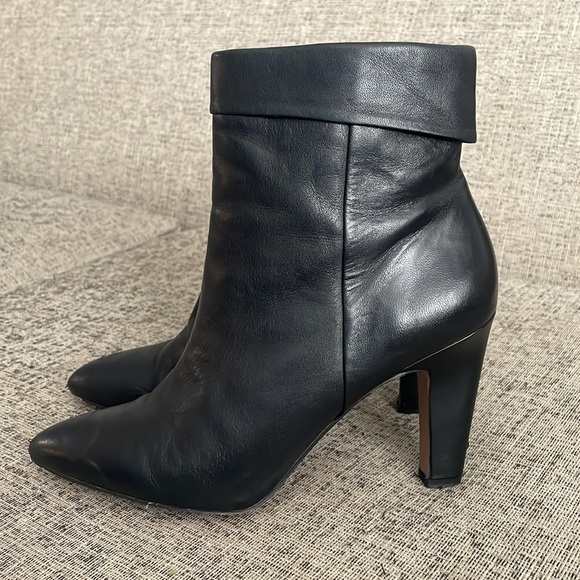 Franco Sarto Keilah Black Ankle Booties Boots Size 8.5 - Picture 3 of 12